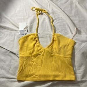 Aritzia wilfred merci halter top